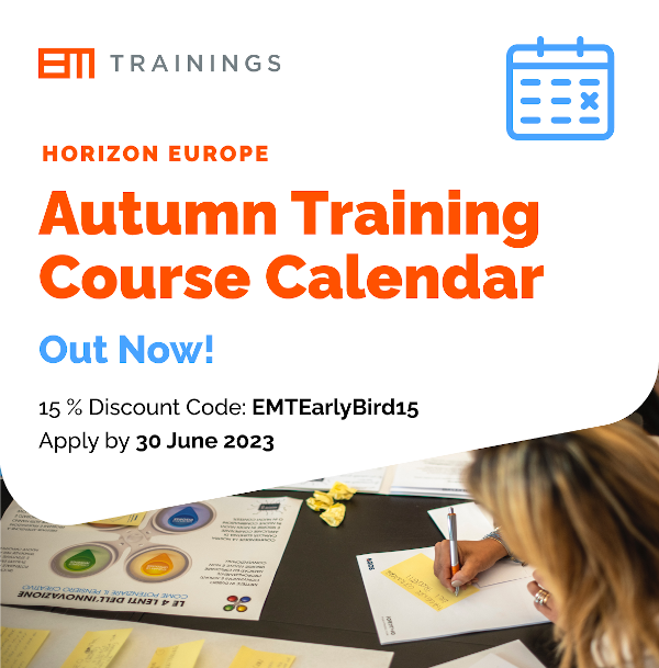 Autumn Training Course Calendar