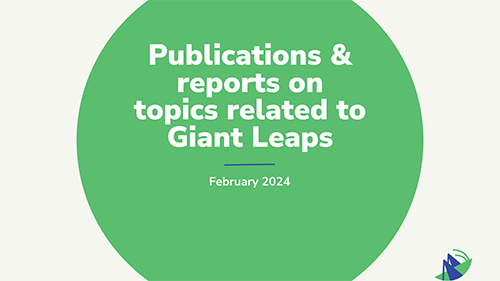 Publications and reports